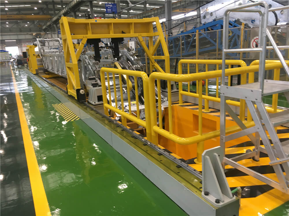 扶梯裝配工裝現場圖5